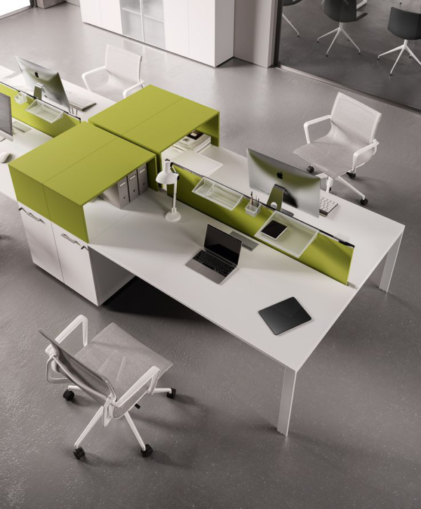 Double-Sided Collaborative Workstation