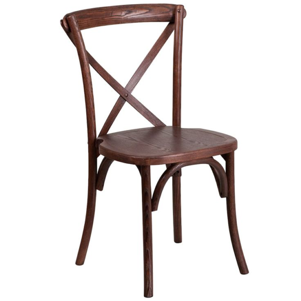 Modern Mahogany Contemporary Accent Chair