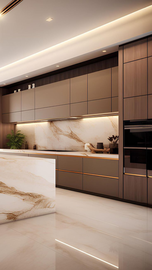 Contemporary Open-Concept Kitchen